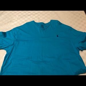 Polo Big and Tall V-neck T